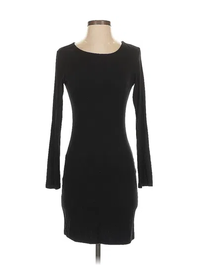 Pre-owned Lulus Casual Dress In Black
