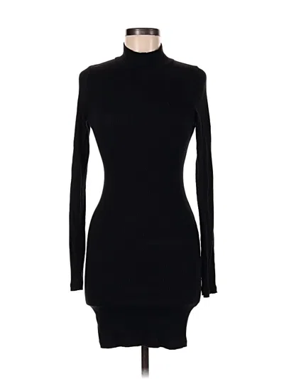 Pre-owned Lulus Casual Dress In Black