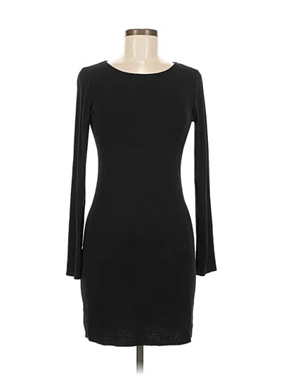Pre-owned Lulus Casual Dress In Black