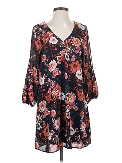 Pre-owned Lulus Casual Dress In Black