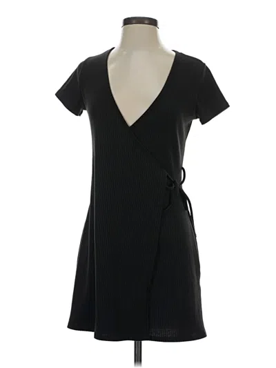 Pre-owned Lulus Casual Dress In Black