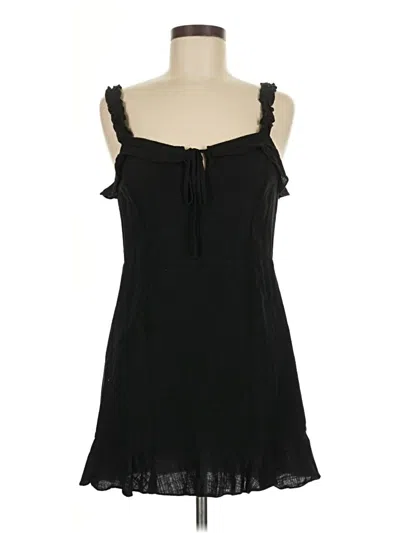 Pre-owned Lulus Casual Dress In Black