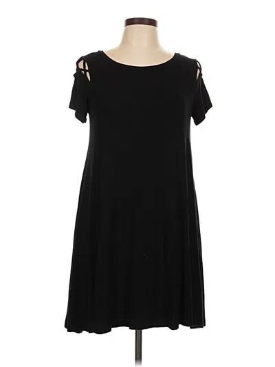 Pre-owned Lulus Casual Dress In Black