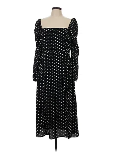 Pre-owned Lulus Casual Dress In Black