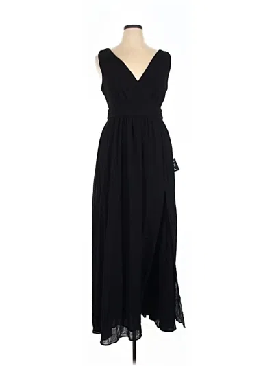 Pre-owned Lulus Casual Dress In Black