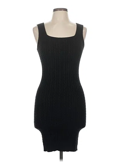 Pre-owned Lulus Casual Dress In Black