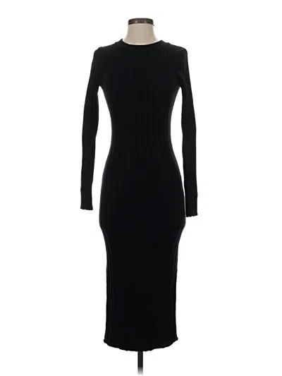 Pre-owned Lulus Casual Dress In Black