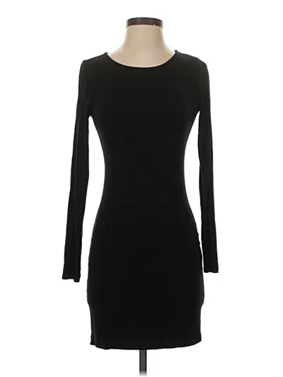 Pre-owned Lulus Casual Dress In Black