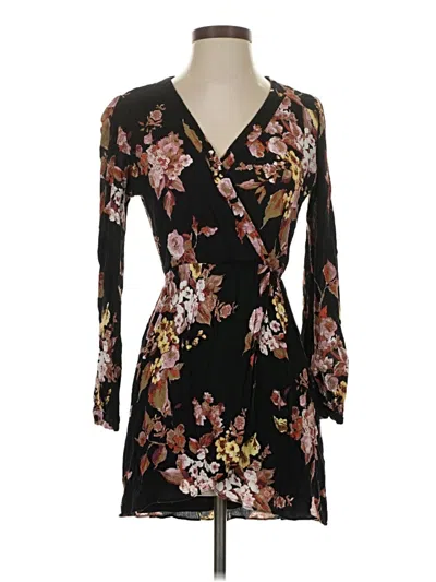 Pre-owned Lulus Casual Dress In Black