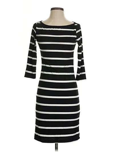 Pre-owned Lulus Casual Dress In Black