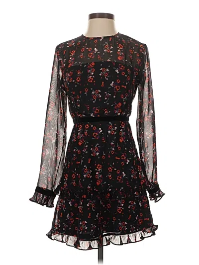 Pre-owned Lulus Casual Dress In Black