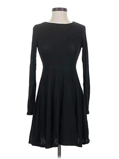Pre-owned Lulus Casual Dress In Black