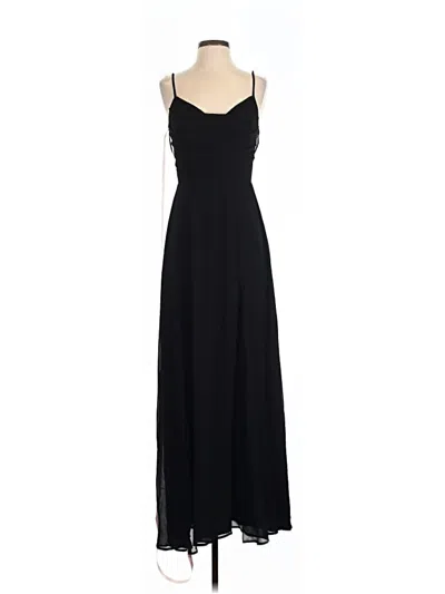Lulus Casual Dress In Black