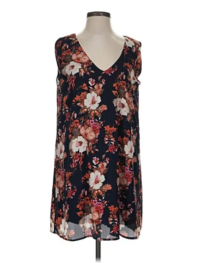 Pre-owned Lulus Casual Dress In Black