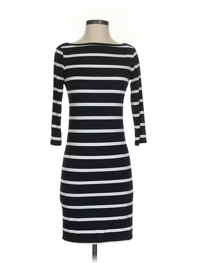 Pre-owned Lulus Casual Dress In Black