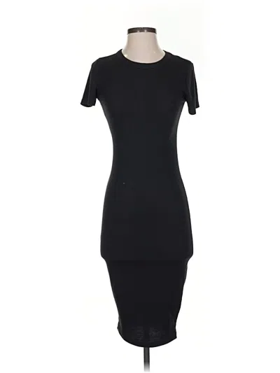 Pre-owned Lulus Casual Dress In Black