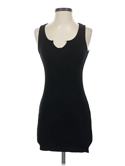 Pre-owned Lulus Casual Dress In Black