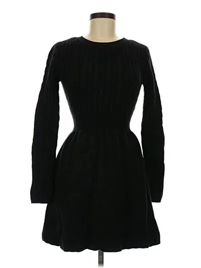 Pre-owned Lulus Casual Dress In Black