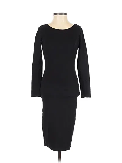 Pre-owned Lulus Casual Dress In Black