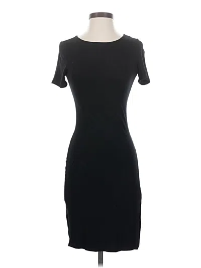 Pre-owned Lulus Casual Dress In Black