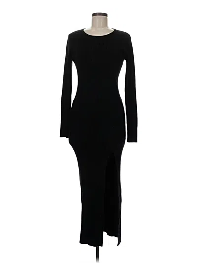 Pre-owned Lulus Casual Dress In Black