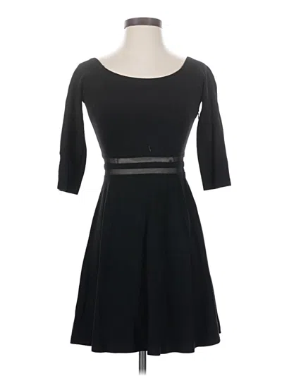 Pre-owned Lulus Casual Dress In Black