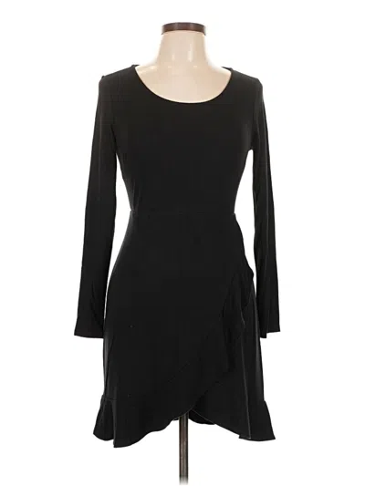 Pre-owned Lulus Casual Dress In Black