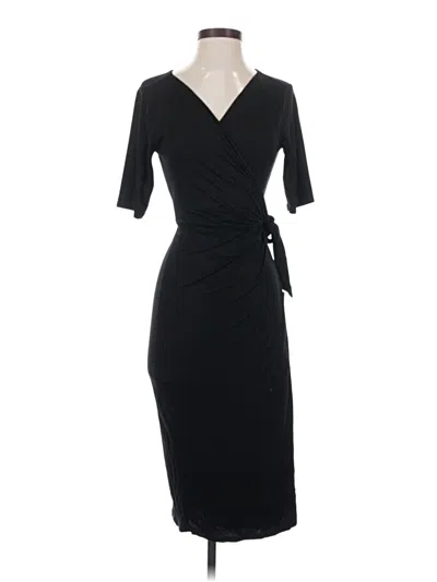 Pre-owned Lulus Casual Dress In Black
