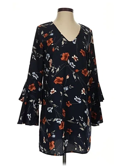 Pre-owned Lulus Casual Dress In Black