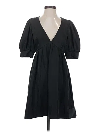 Pre-owned Lulus Casual Dress In Black