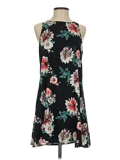 Pre-owned Lulus Casual Dress In Black