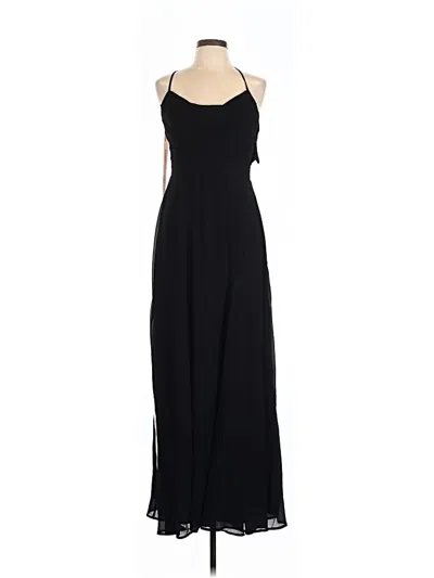 Pre-owned Lulus Casual Dress In Black
