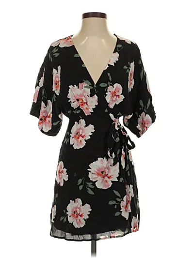 Pre-owned Lulus Casual Dress In Black