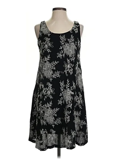 Pre-owned Lulus Casual Dress In Black