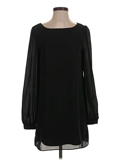Pre-owned Lulus Casual Dress In Black