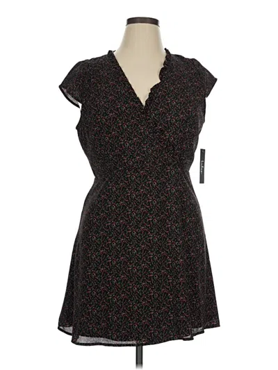 Pre-owned Lulus Casual Dress In Black