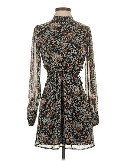 Pre-owned Lulus Casual Dress In Black