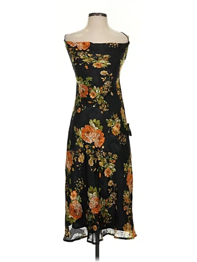 Pre-owned Lulus Casual Dress In Black