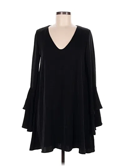 Pre-owned Lulus Casual Dress In Black