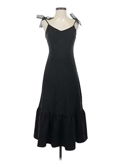 Pre-owned Lulus Casual Dress In Black