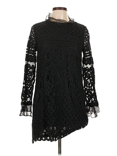 Pre-owned Lulus Casual Dress In Black