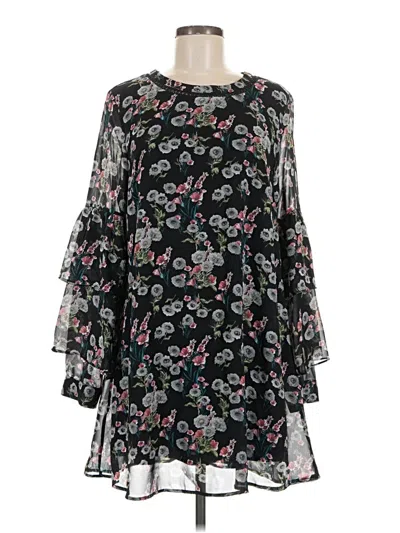 Pre-owned Lulus Casual Dress In Black