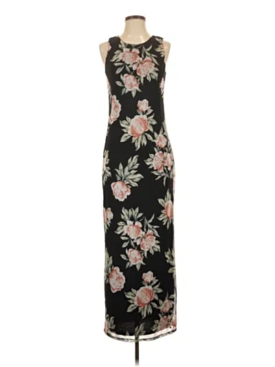 Pre-owned Lulus Casual Dress In Black