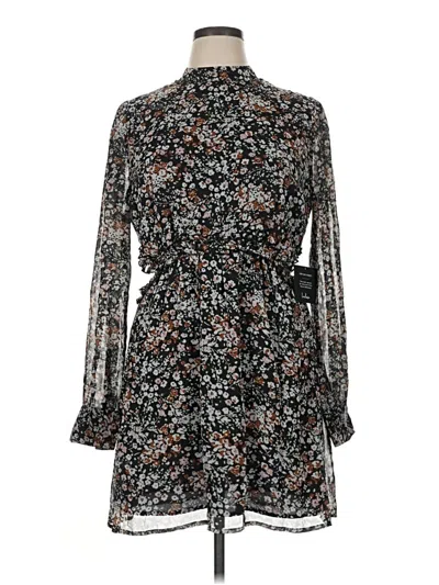 Pre-owned Lulus Casual Dress In Black