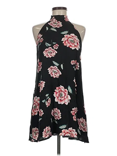 Pre-owned Lulus Casual Dress In Black