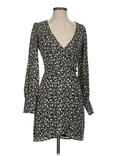 Pre-owned Lulus Casual Dress In Black