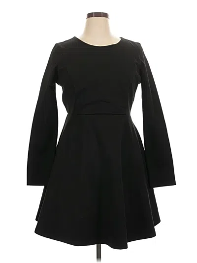 Pre-owned Lulus Casual Dress In Black