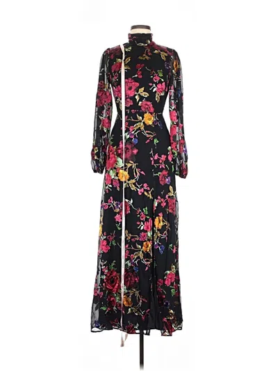 Pre-owned Lulus Casual Dress In Black
