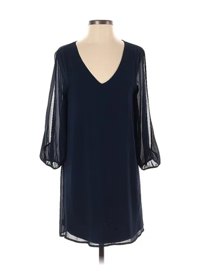 Pre-owned Lulus Casual Dress In Blue