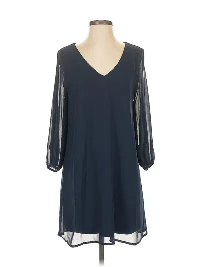 Pre-owned Lulus Casual Dress In Blue